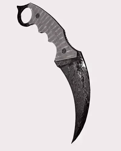 Tactical Combat Knife - The cursed blade - Karambit