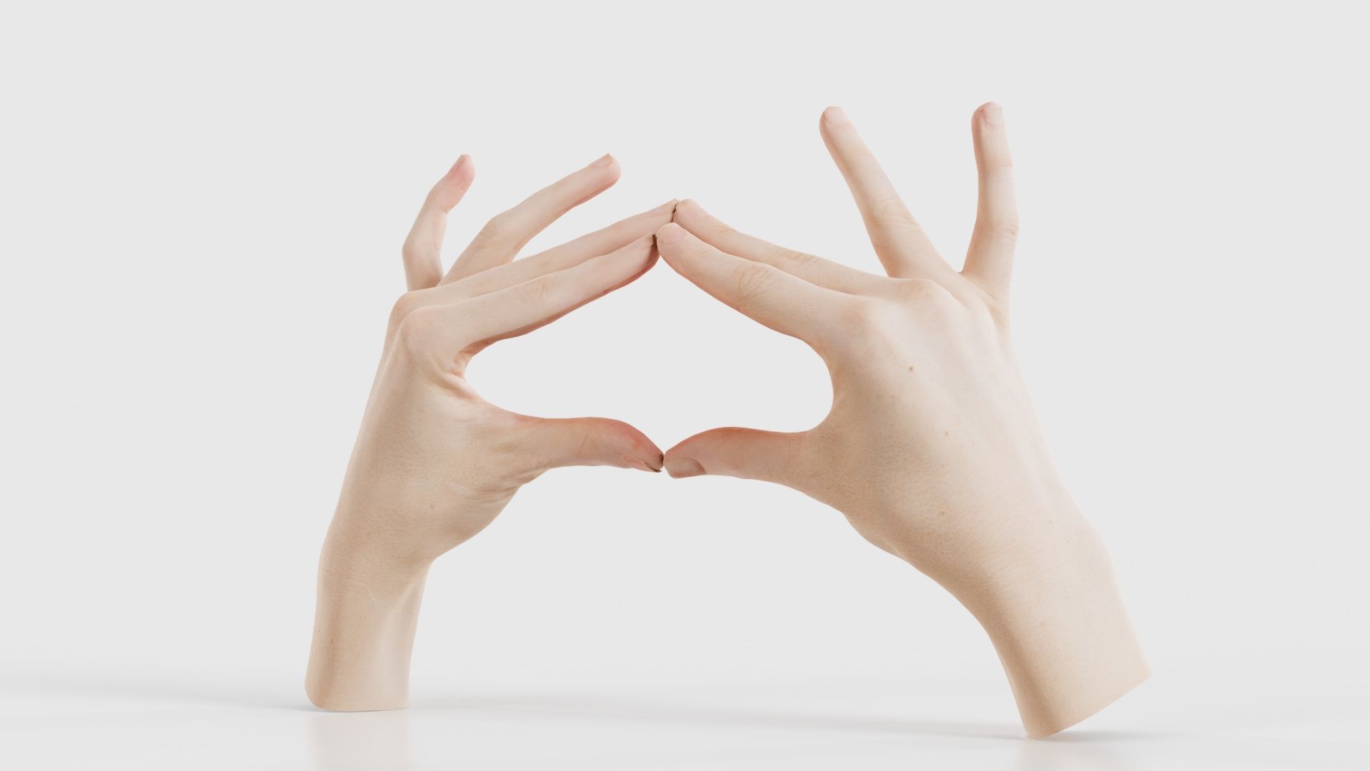 Duo Hands 012 Low-poly 3D model_26