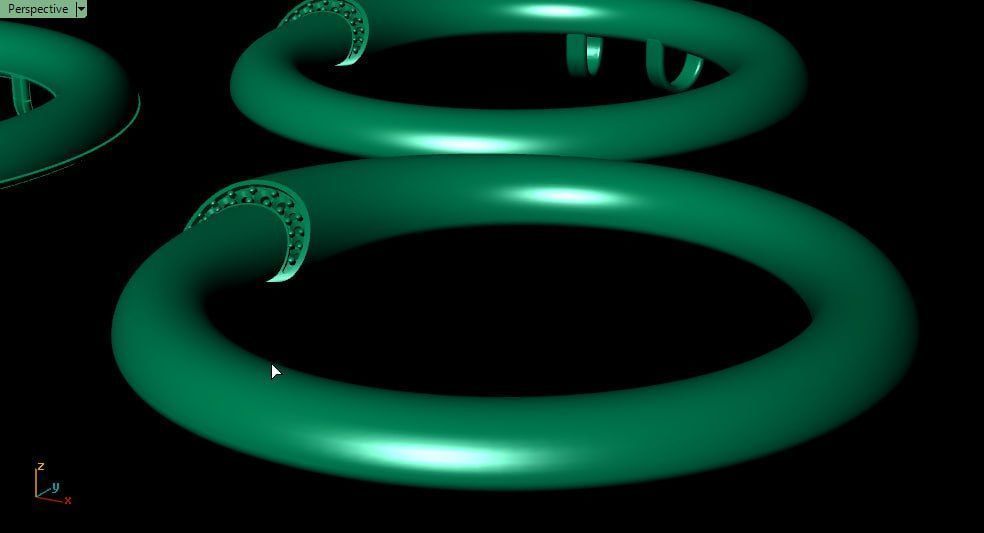 Gold 10-5 grmas pendant 3D print model_4