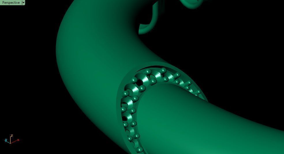 Gold 10-5 grmas pendant 3D print model_6