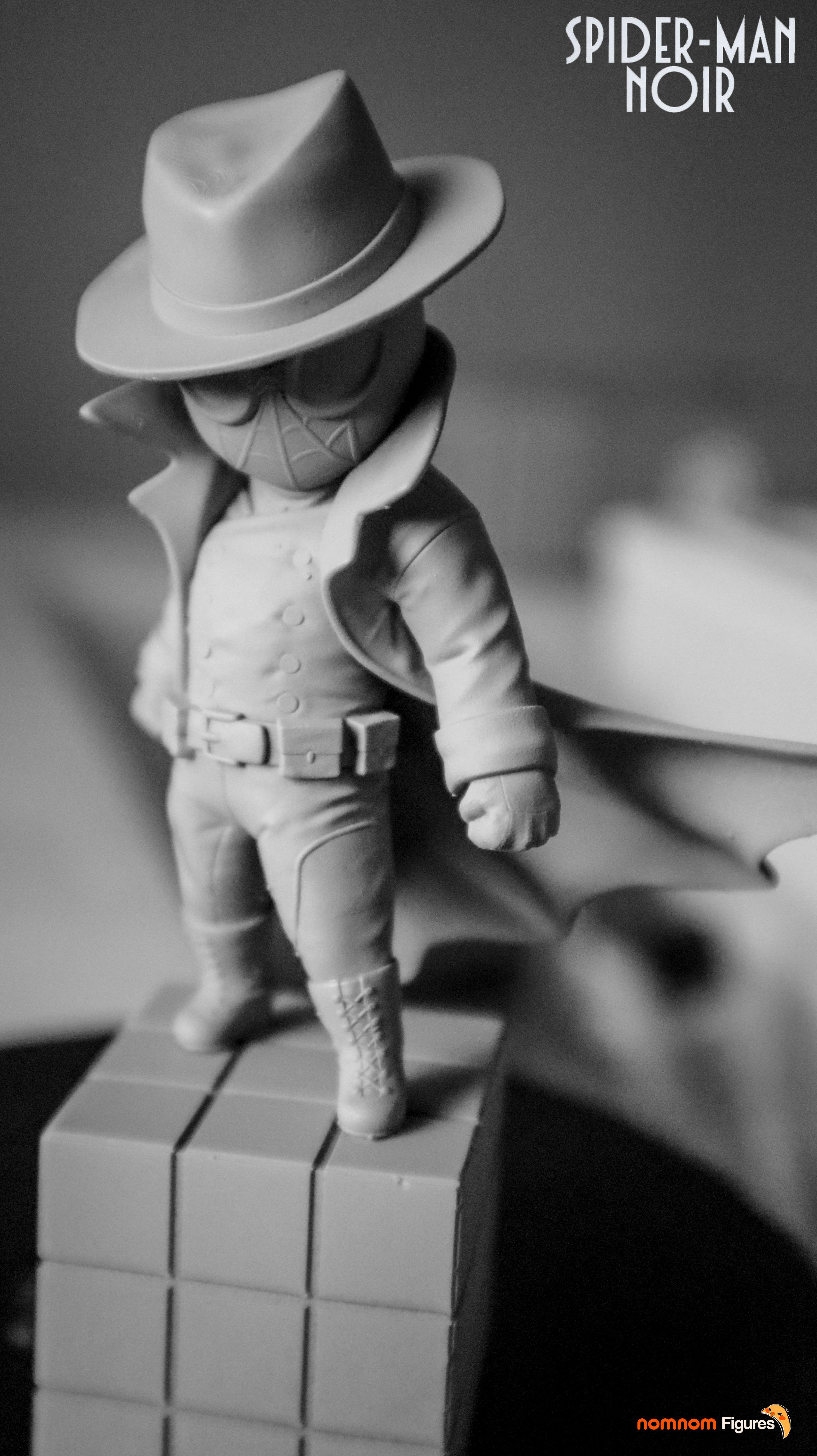 Spiderman Noir 3D print model_2