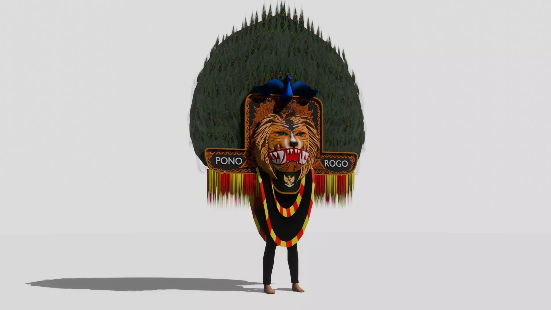 Reog - Barongan 3D model