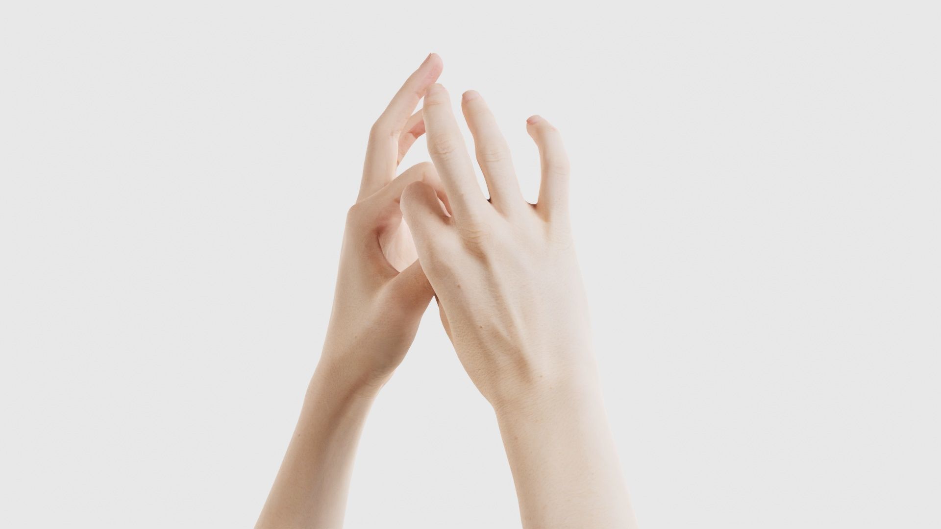 Duo Hands 015 Low-poly 3D model_19