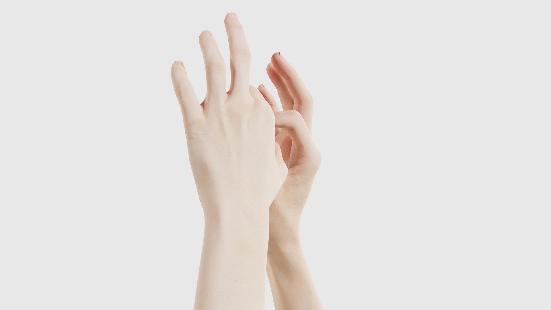 Duo Hands 015 Low-poly 3D model_23