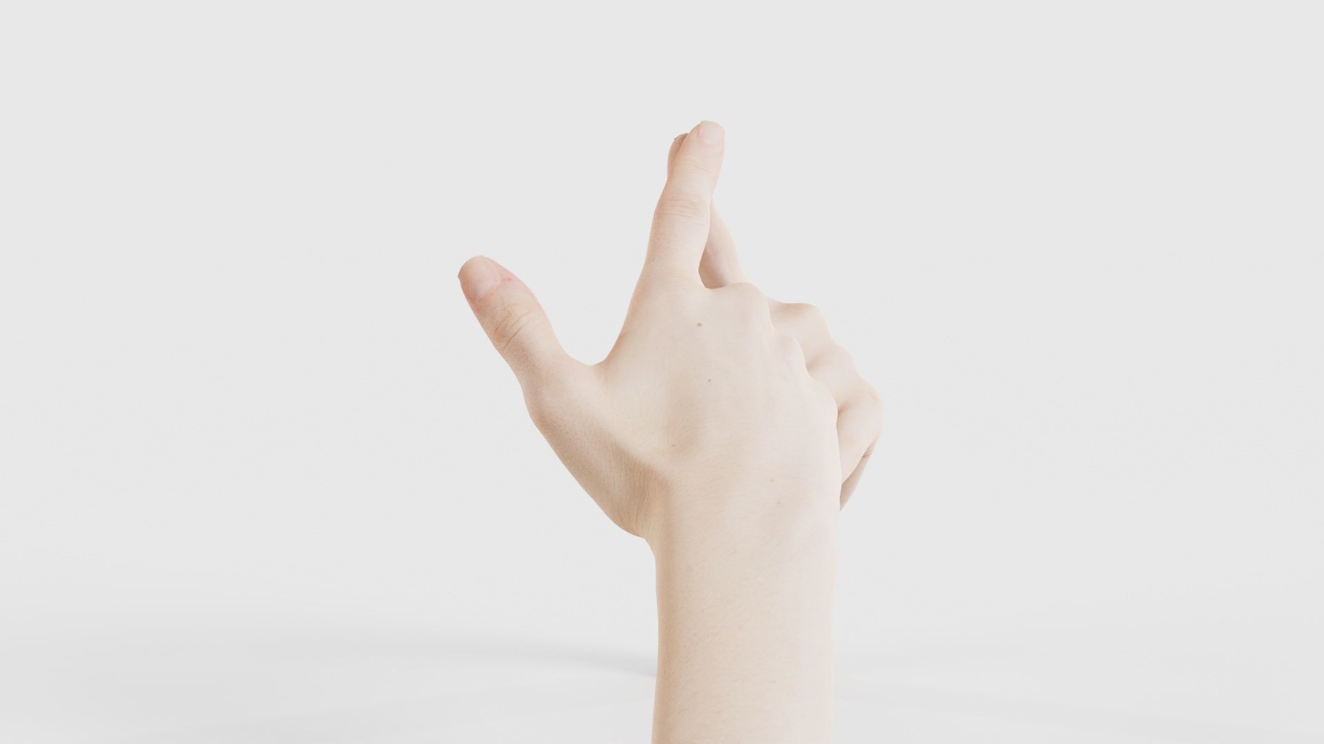 Duo Hands 020 Low-poly 3D model_24