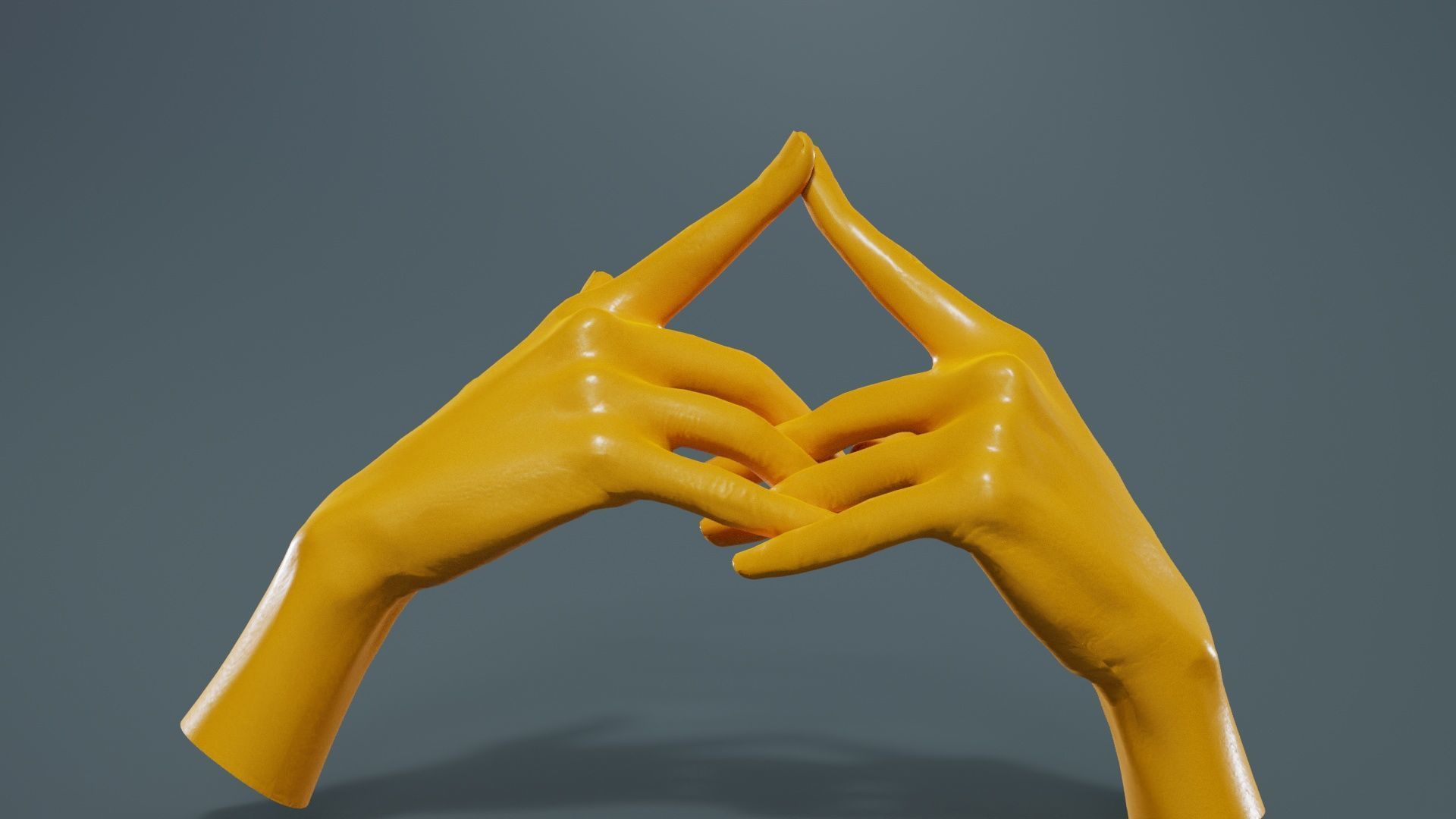 Duo Hands 020 Low-poly 3D model_13