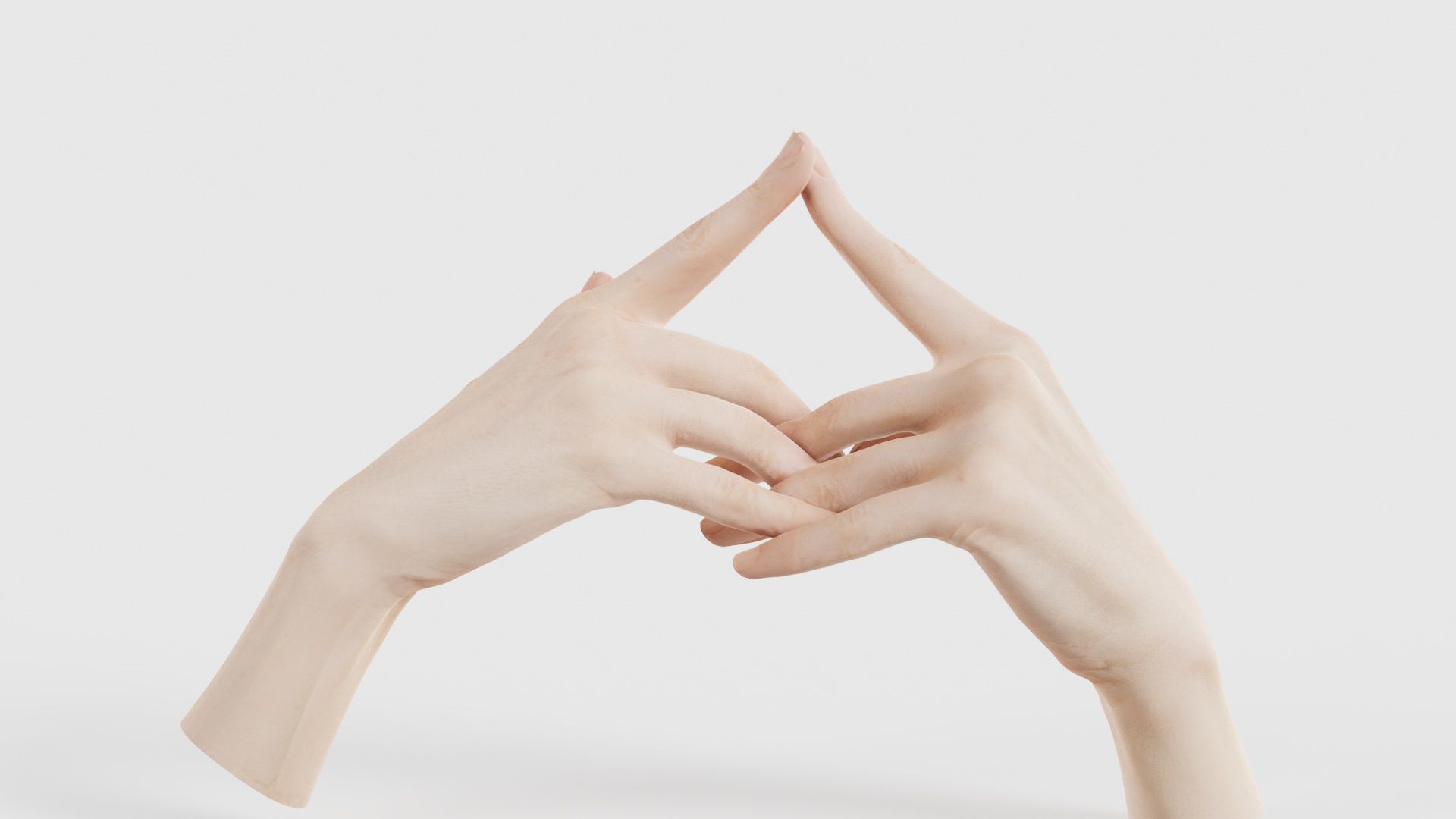 Duo Hands 020 Low-poly 3D model_21