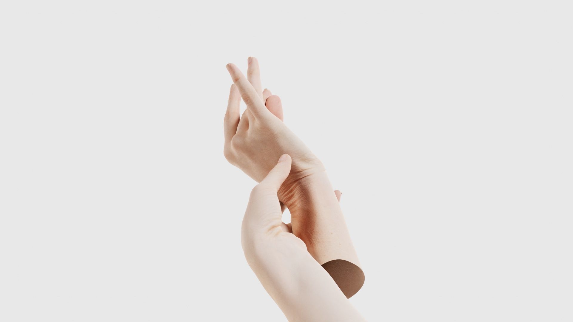 Duo Hands 021 Low-poly 3D model_23