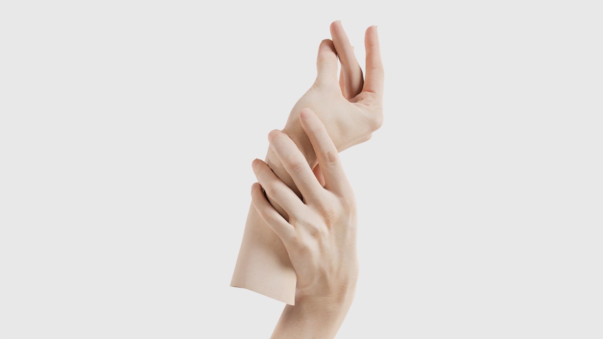 Duo Hands 021 Low-poly 3D model_17