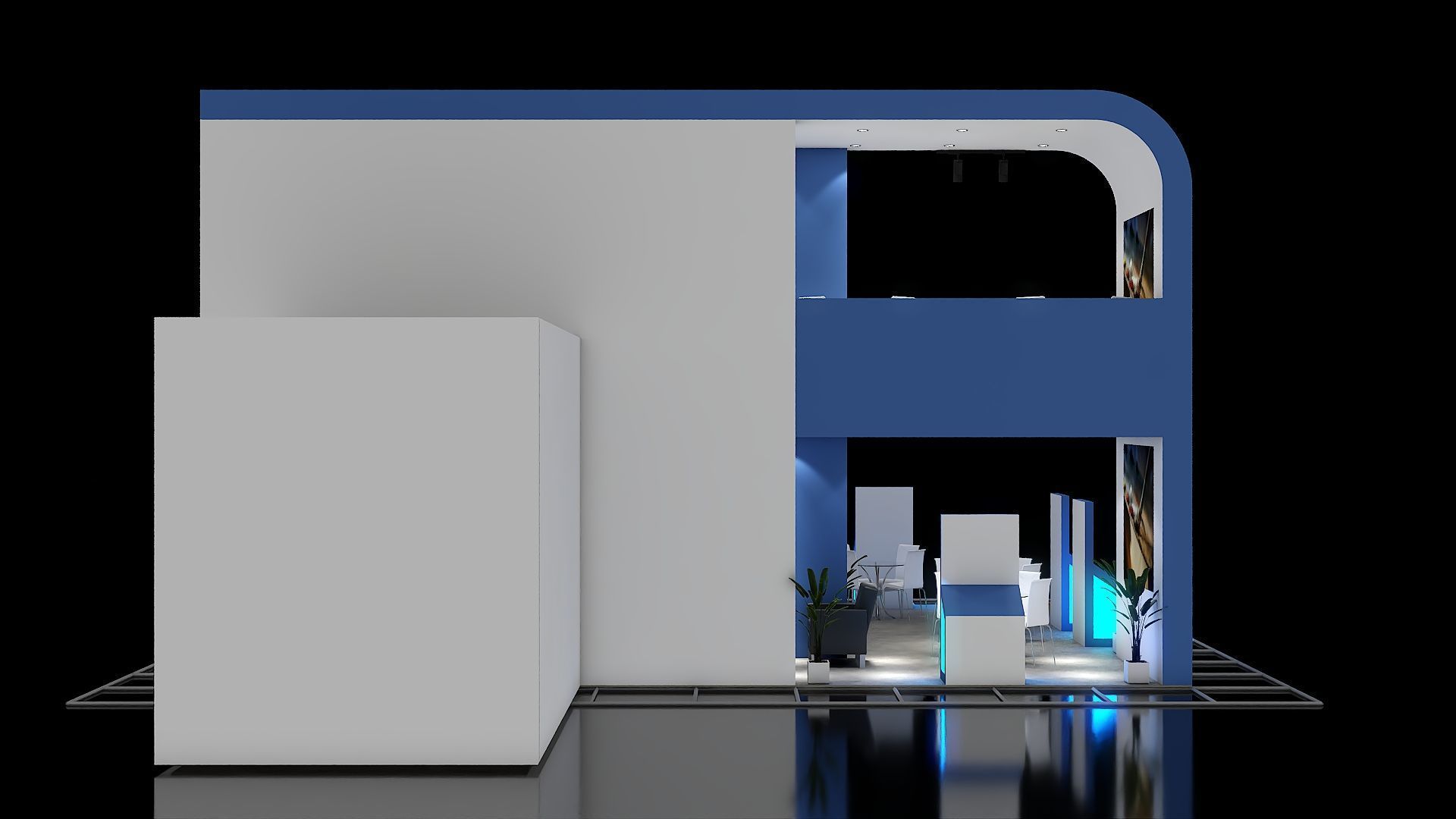 Exhibition Stand 13 3D model_4