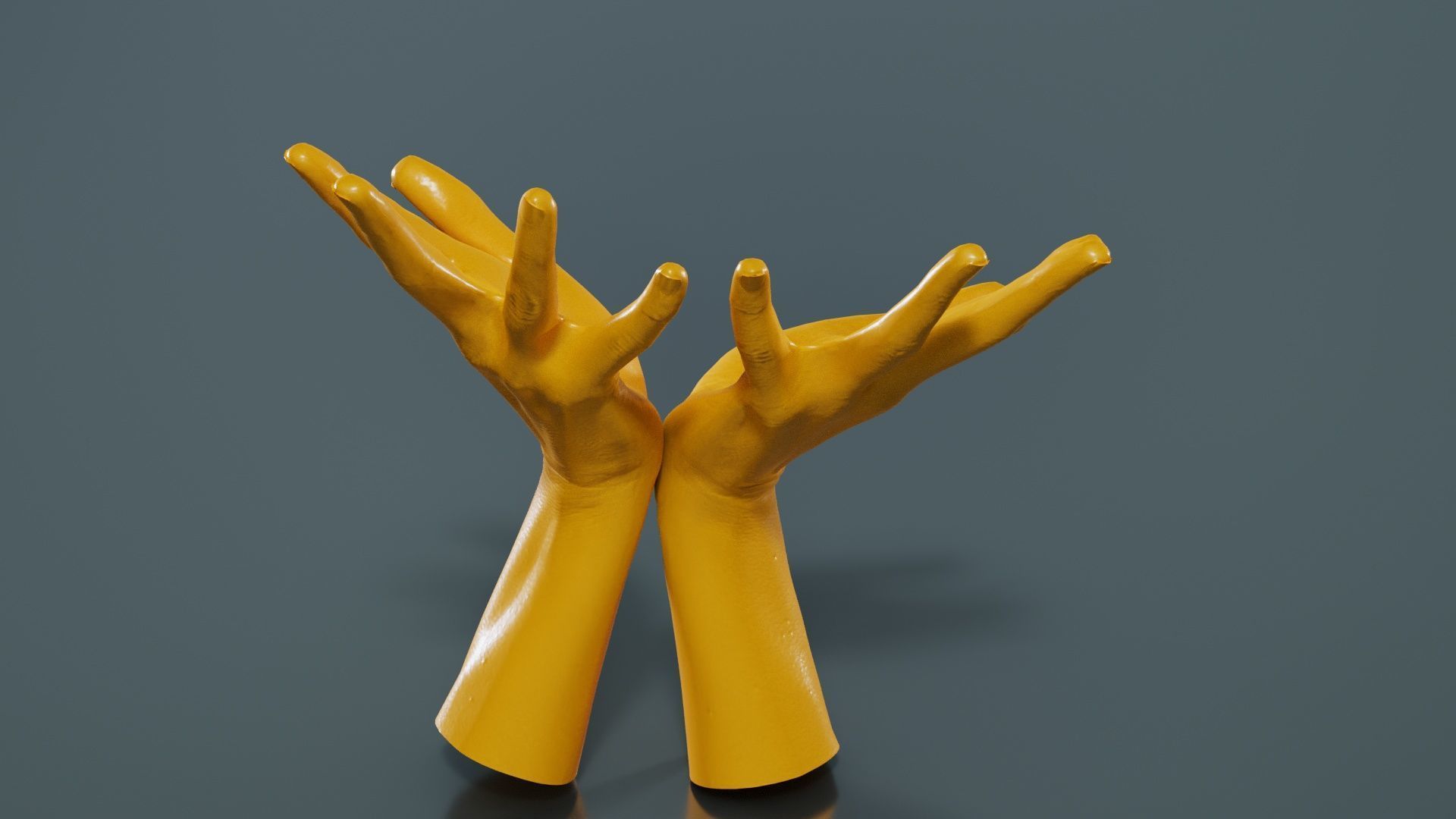 Duo Hands 023 Low-poly 3D model_13