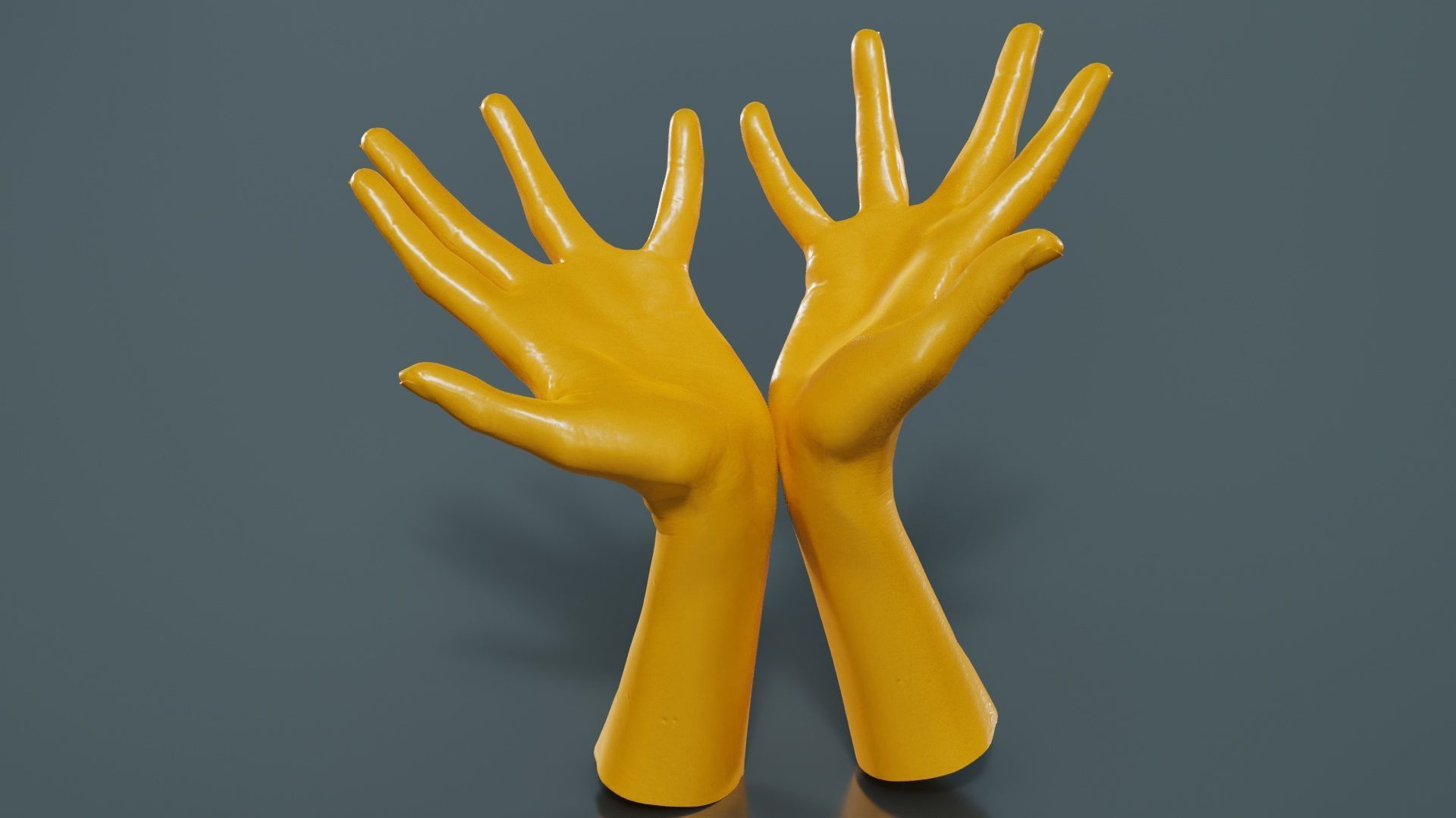 Duo Hands 023 Low-poly 3D model_12
