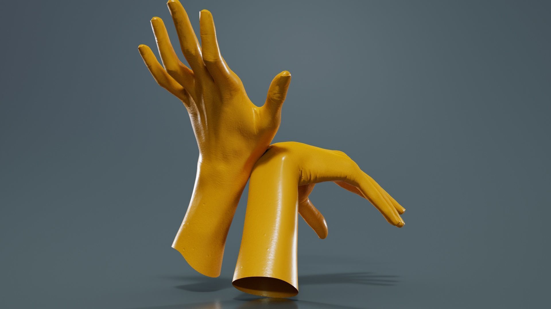 Duo Hands 024 Low-poly 3D model_13