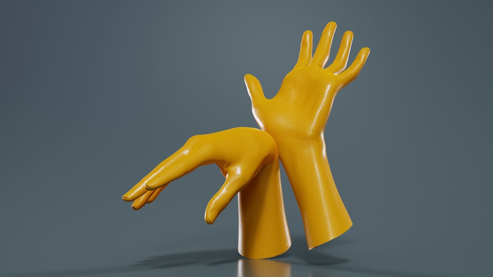 Duo Hands 024 Low-poly 3D model_12