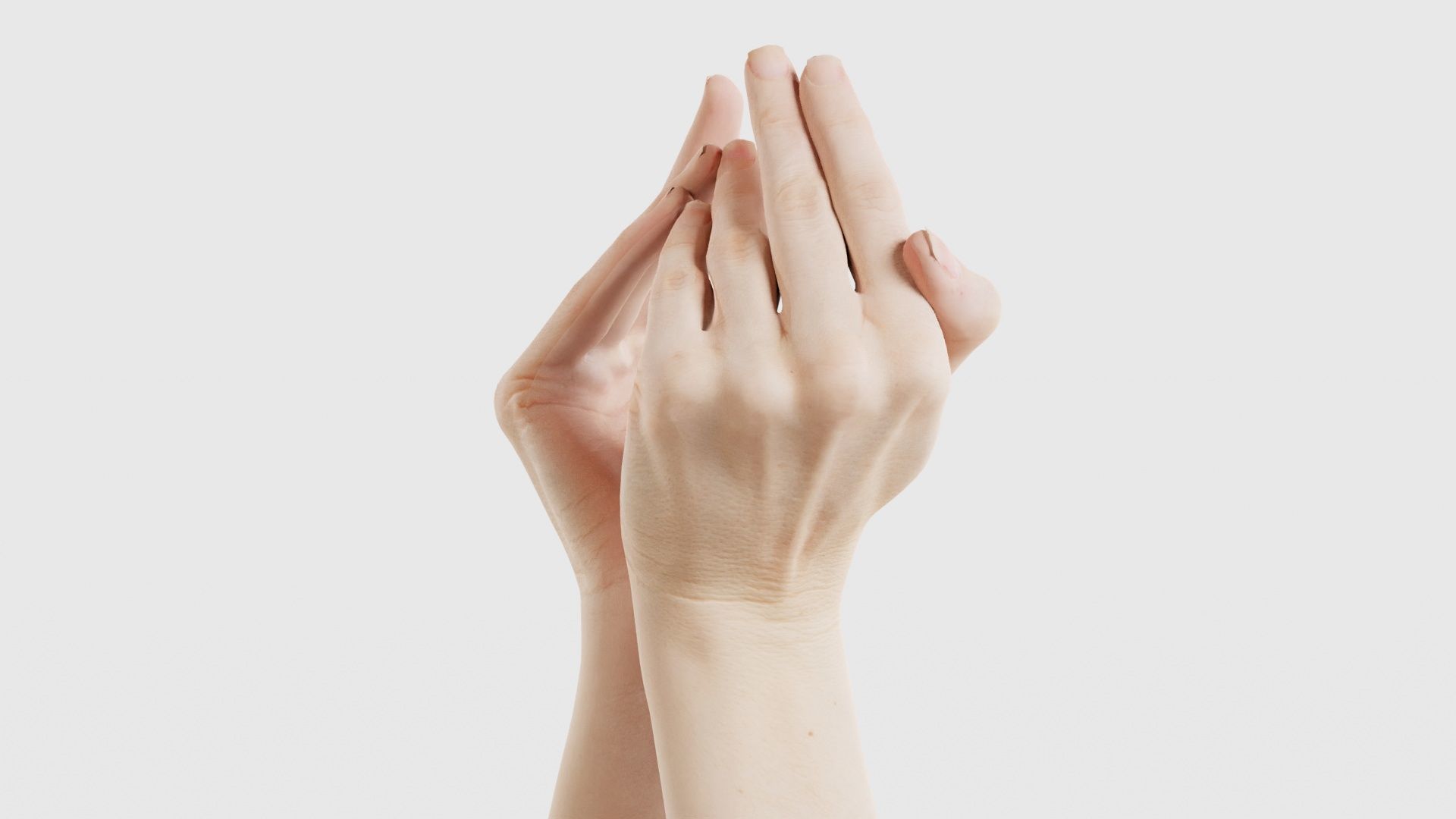 Duo Hands 026 Low-poly 3D model_25