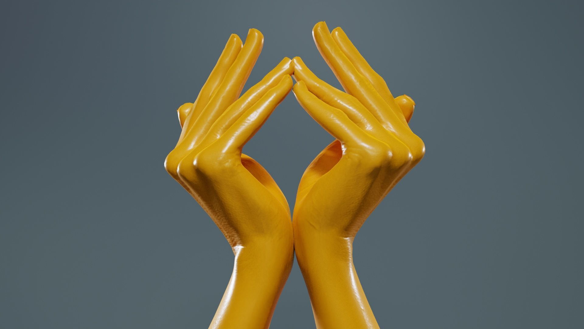 Duo Hands 026 Low-poly 3D model_12