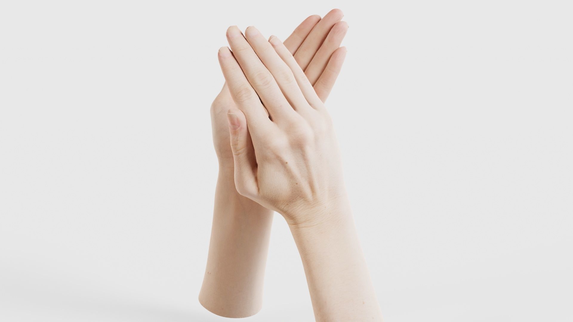 Duo Hands 029 Low-poly 3D model_17