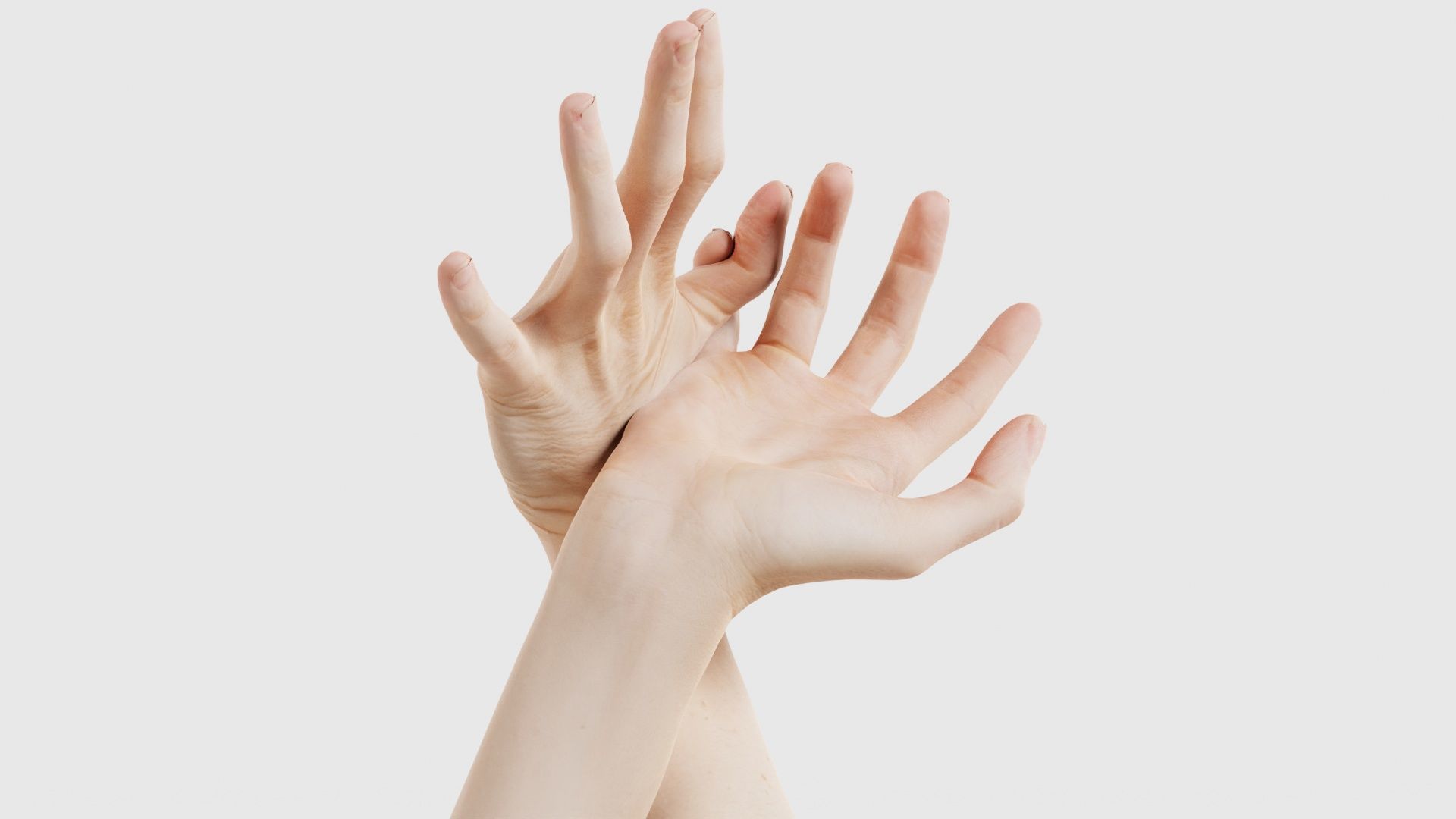 Duo Hands 030 Low-poly 3D model_16