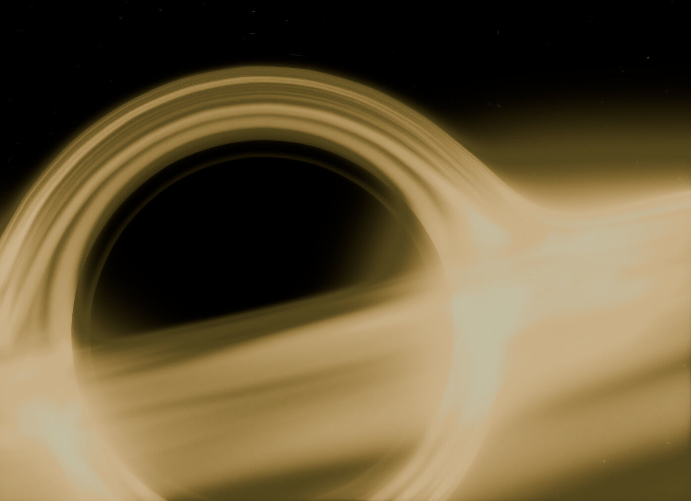 Black Hole Procedural Low-poly 3D model_3