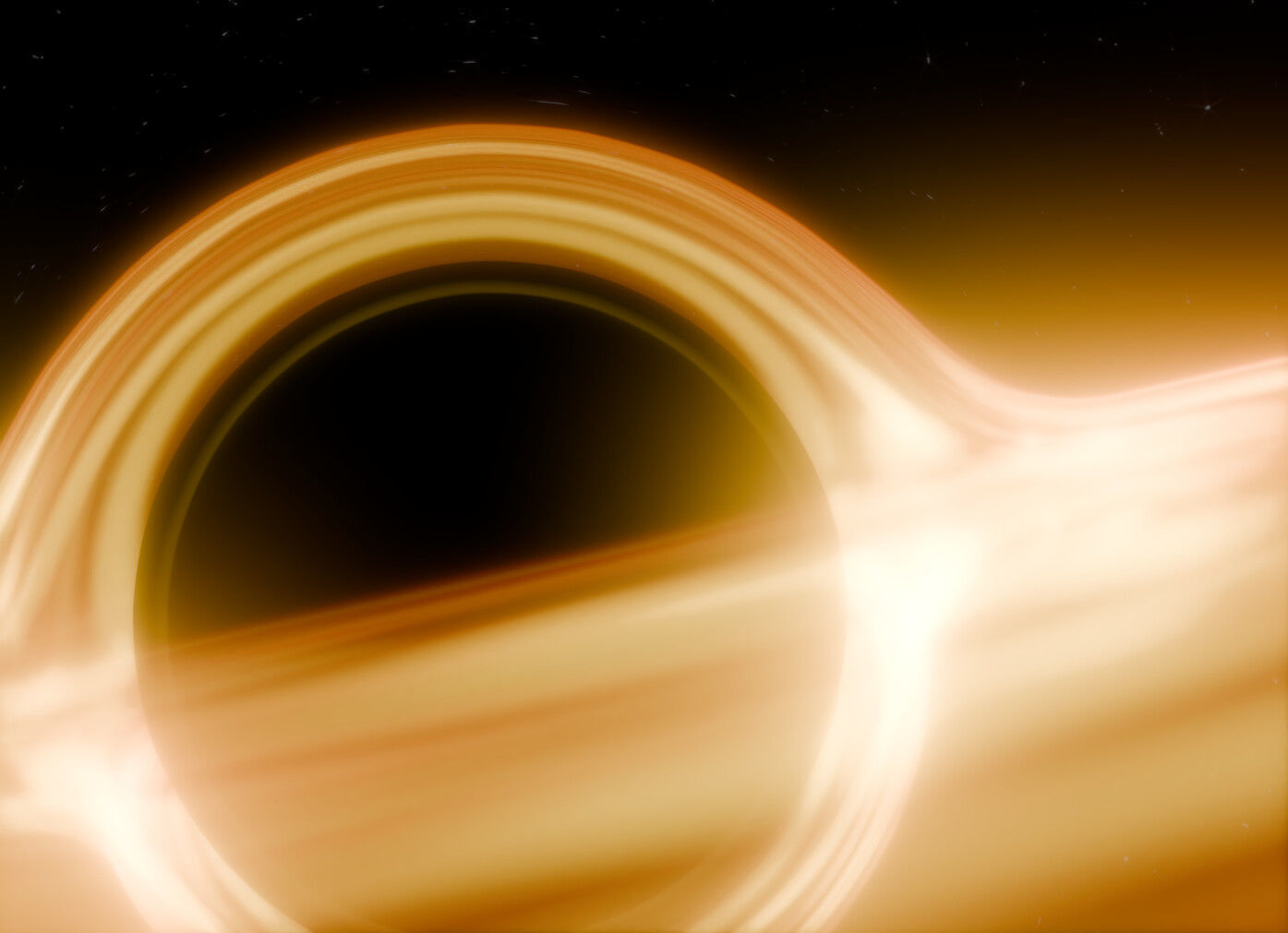 Black Hole Procedural Low-poly 3D model_6