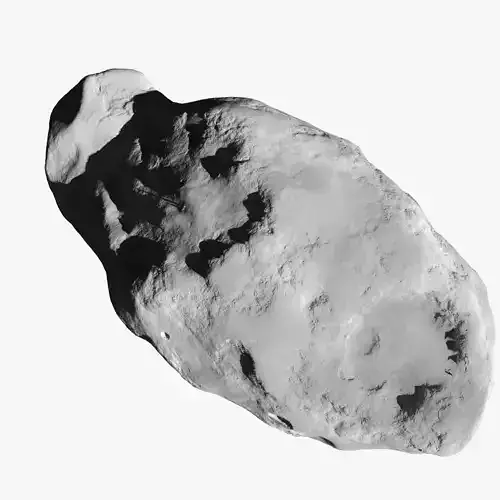 19P Borrelly Comet nucleus 3D model