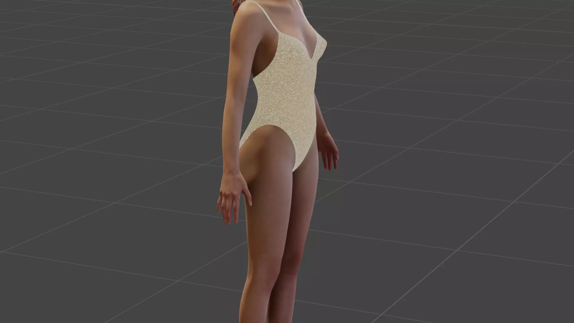 Medusa Low-poly 3D model_12