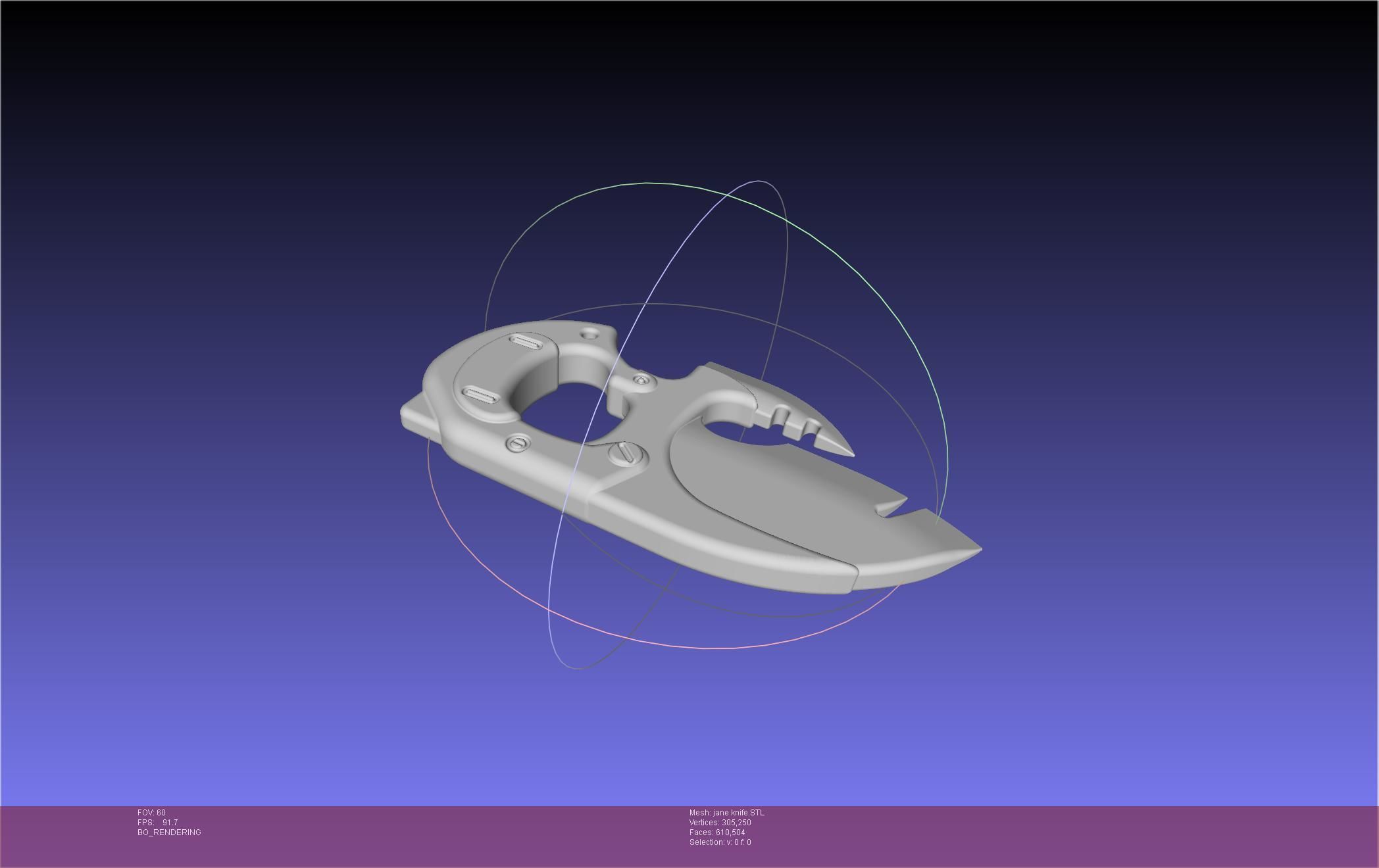 Zenless Zone Zero Jane Doe Knife 3D print model_10