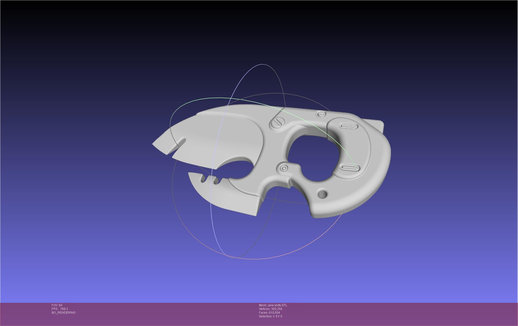 Zenless Zone Zero Jane Doe Knife 3D print model_60