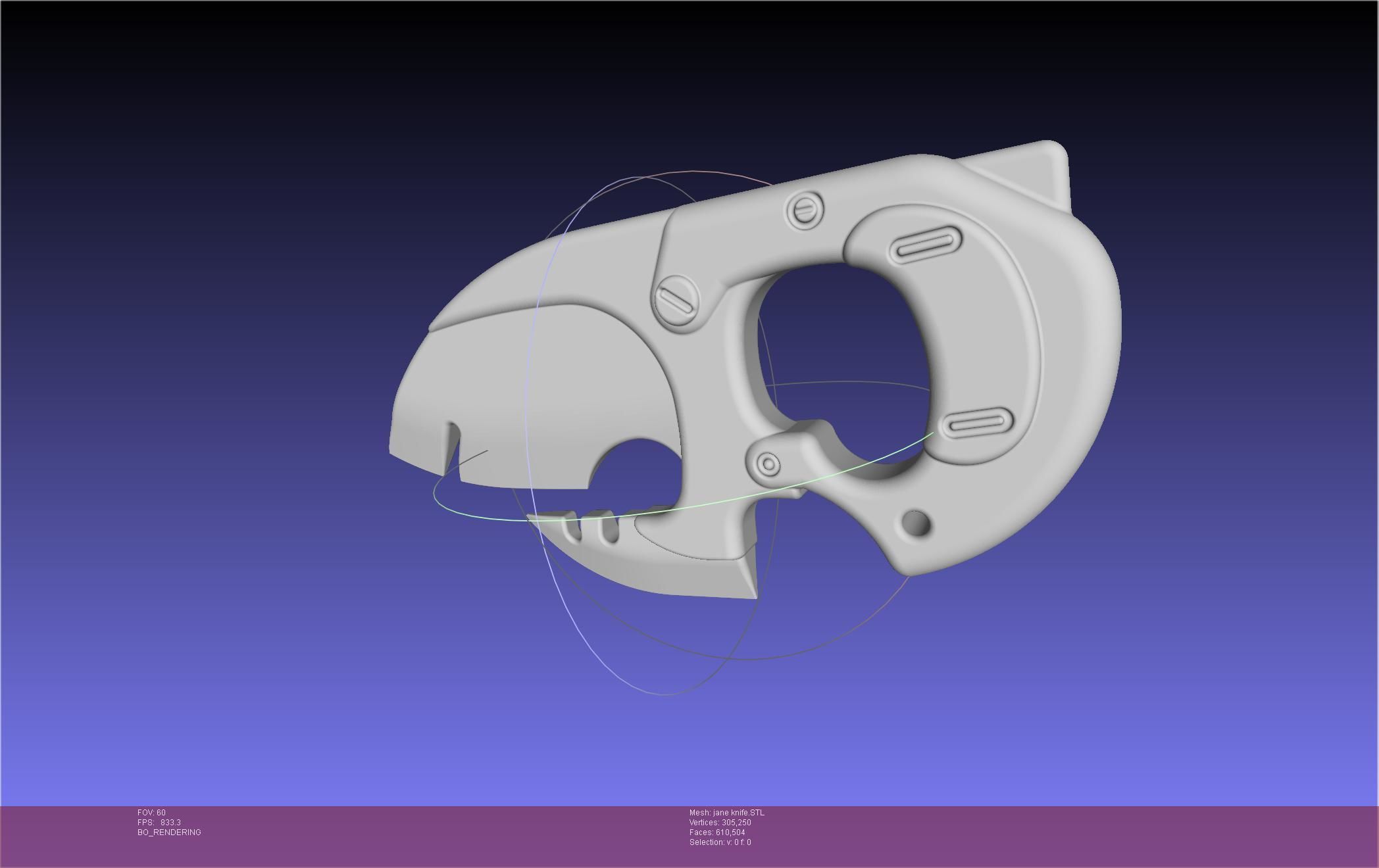 Zenless Zone Zero Jane Doe Knife 3D print model_52