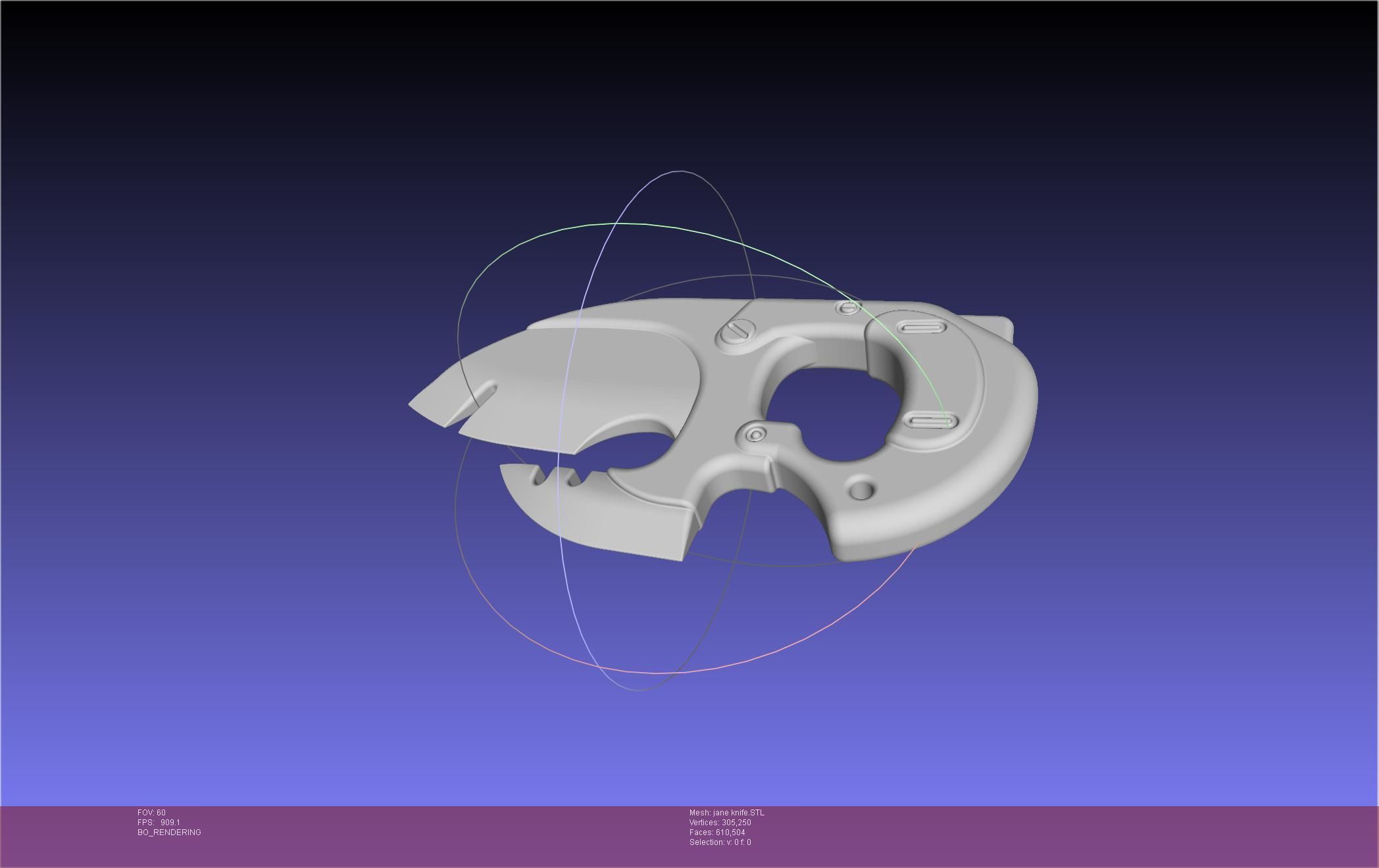 Zenless Zone Zero Jane Doe Knife 3D print model_61