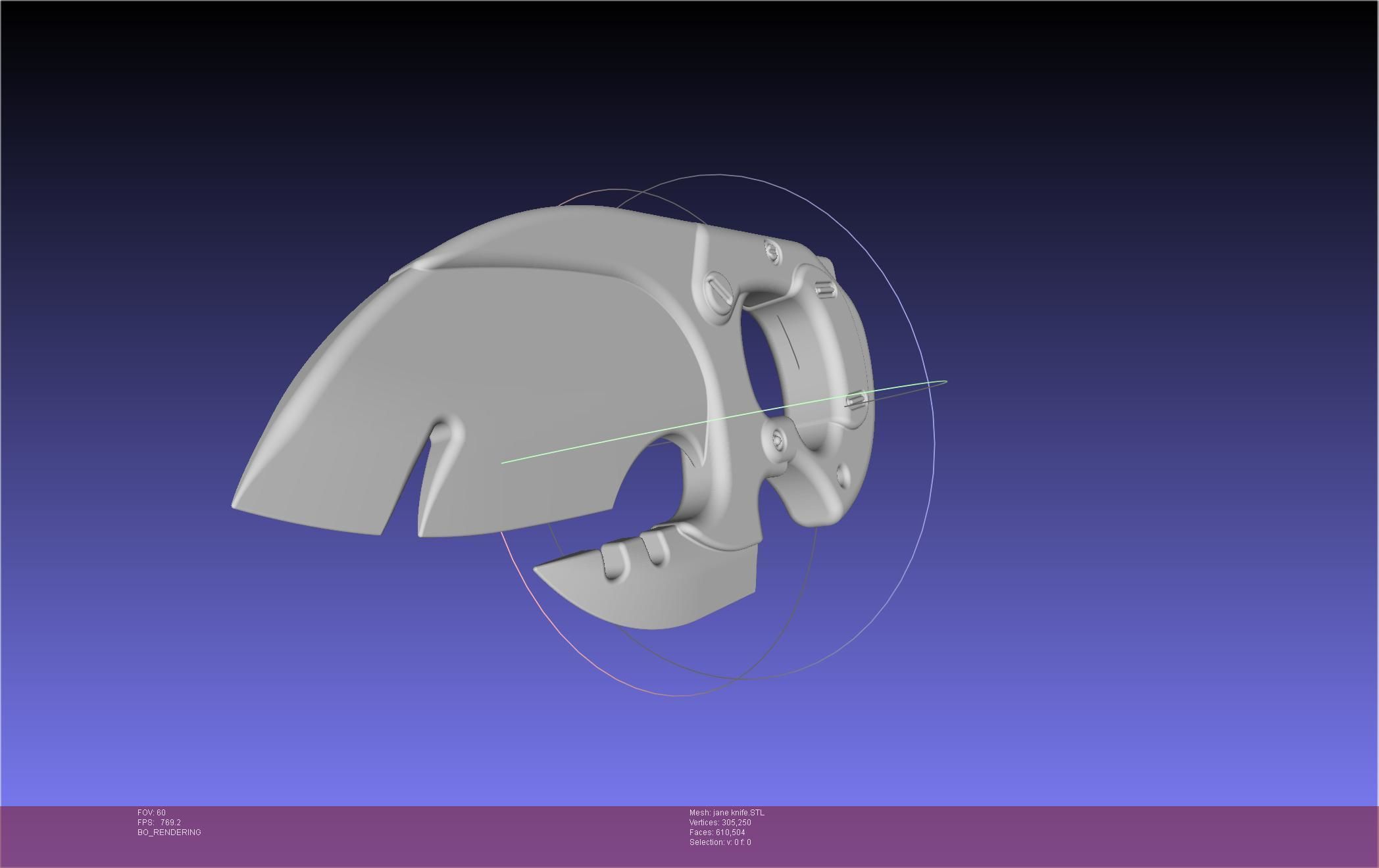 Zenless Zone Zero Jane Doe Knife 3D print model_56