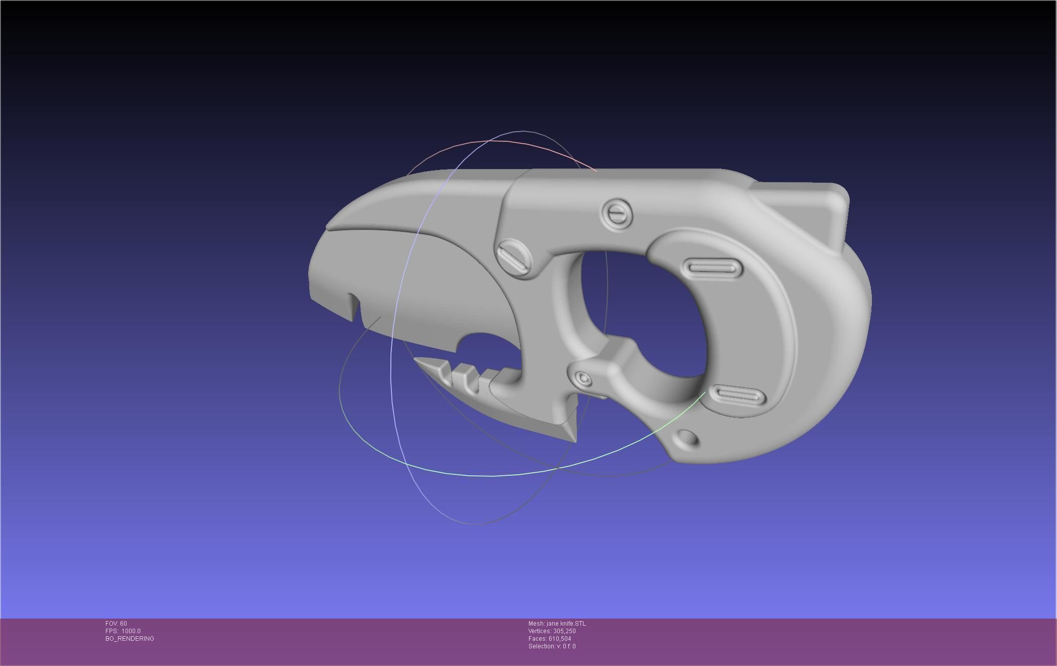 Zenless Zone Zero Jane Doe Knife 3D print model_53