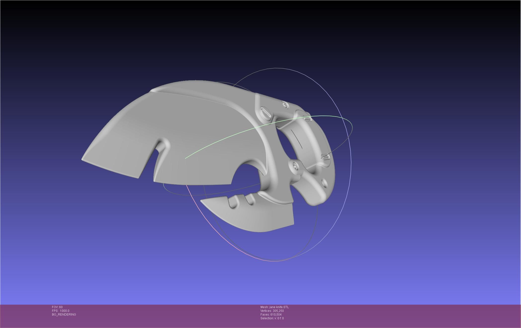 Zenless Zone Zero Jane Doe Knife 3D print model_57