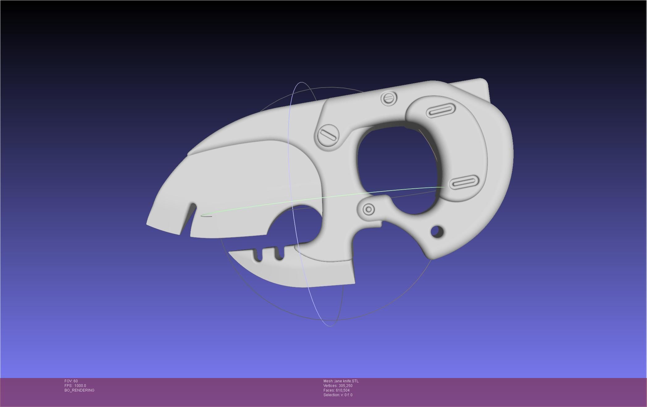 Zenless Zone Zero Jane Doe Knife 3D print model_54