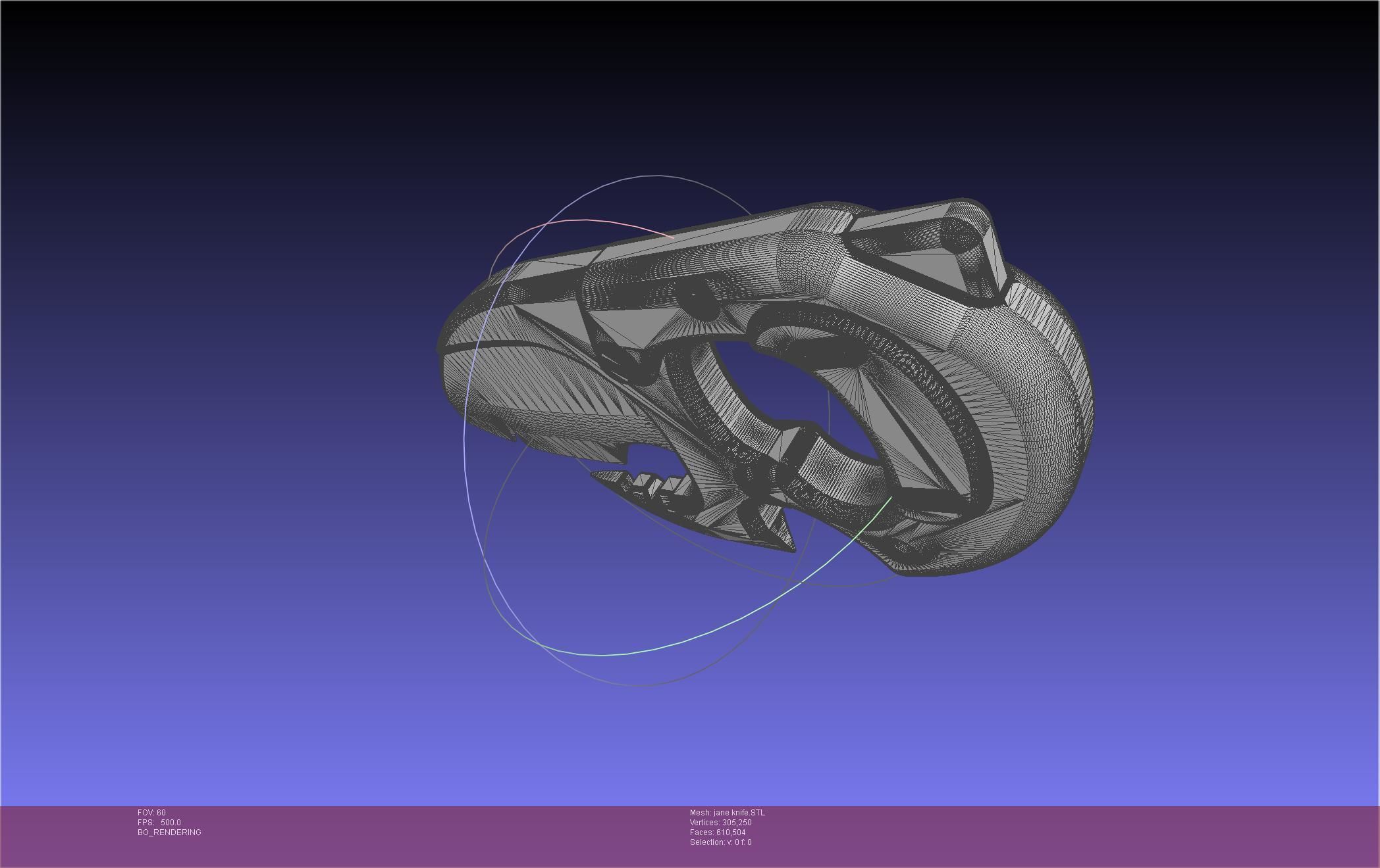 Zenless Zone Zero Jane Doe Knife 3D print model_43