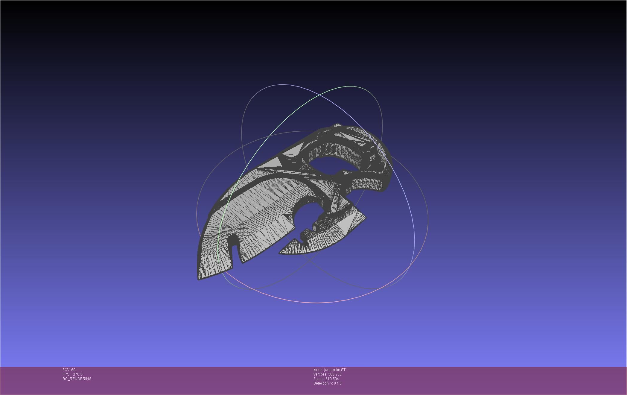 Zenless Zone Zero Jane Doe Knife 3D print model_28