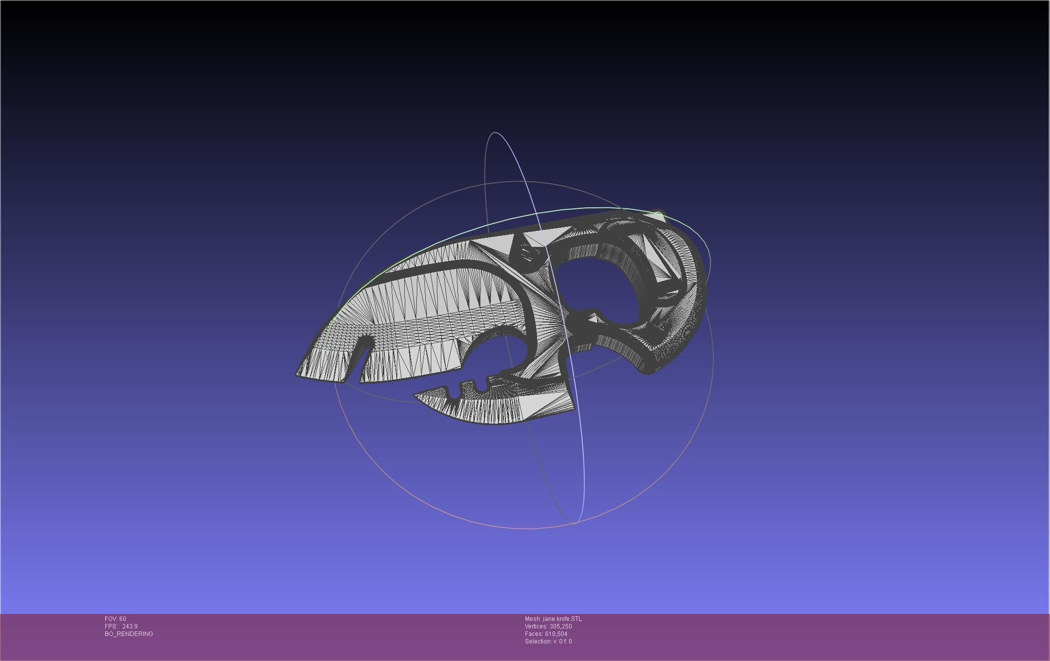 Zenless Zone Zero Jane Doe Knife 3D print model_27