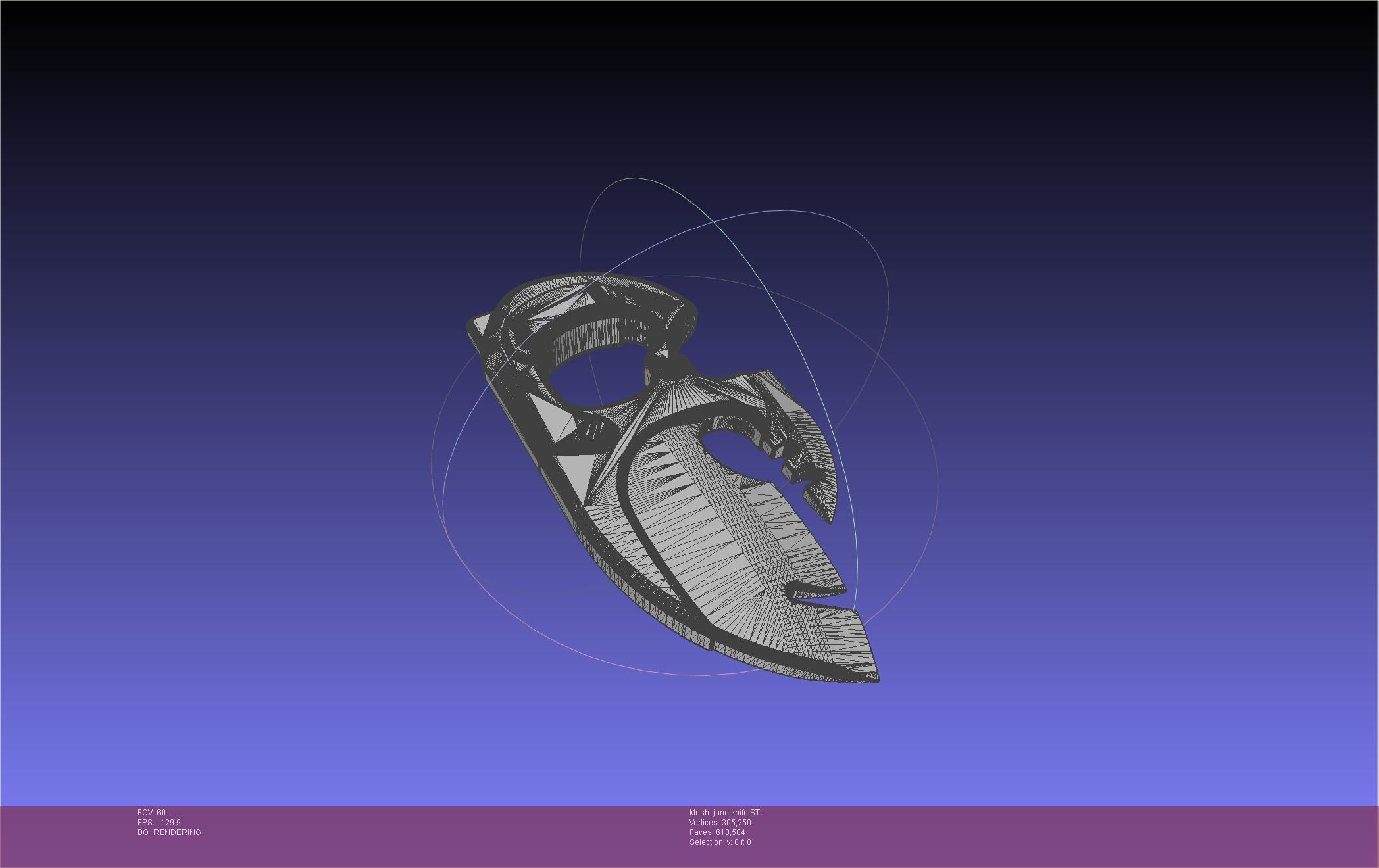 Zenless Zone Zero Jane Doe Knife 3D print model_30