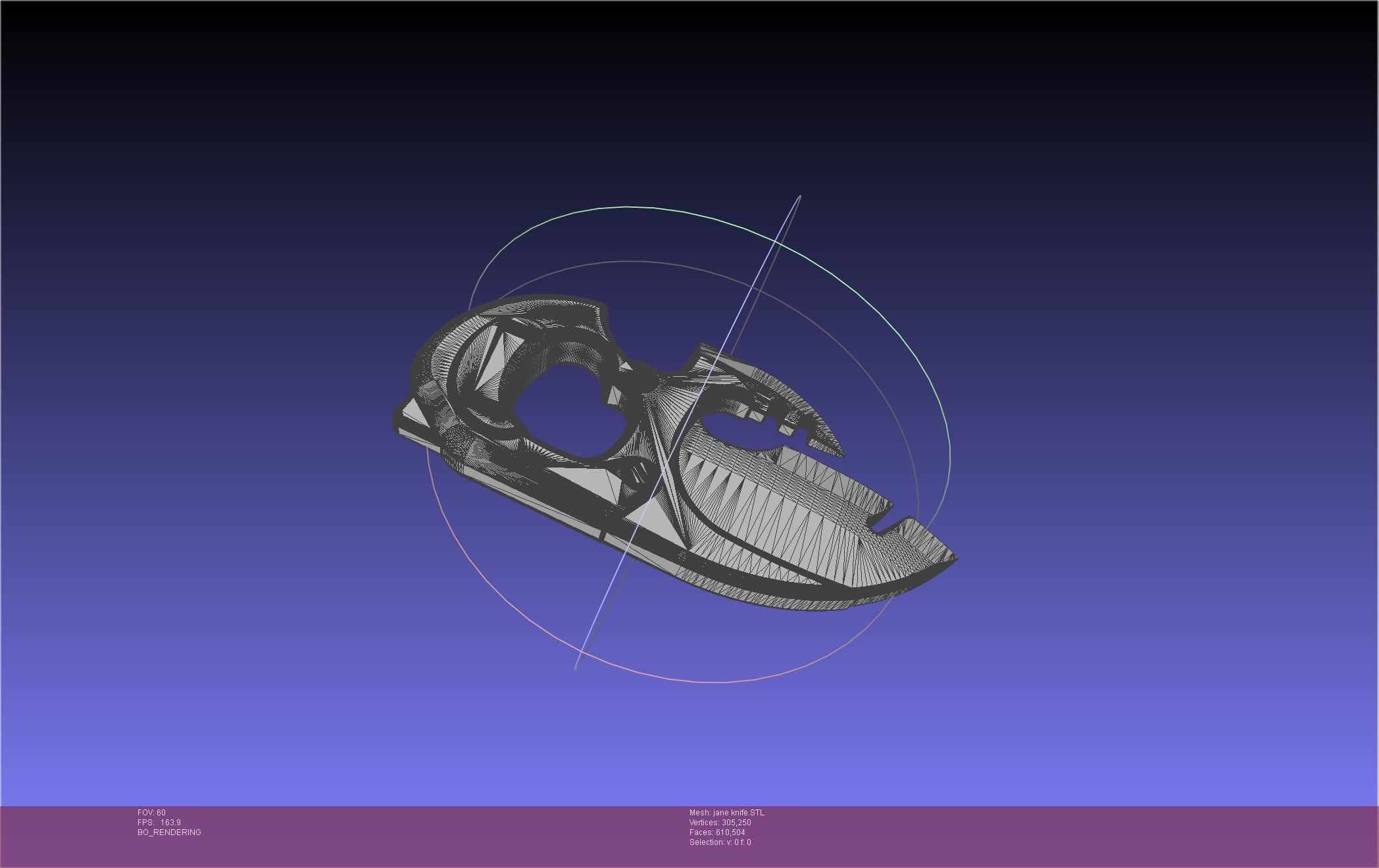 Zenless Zone Zero Jane Doe Knife 3D print model_31