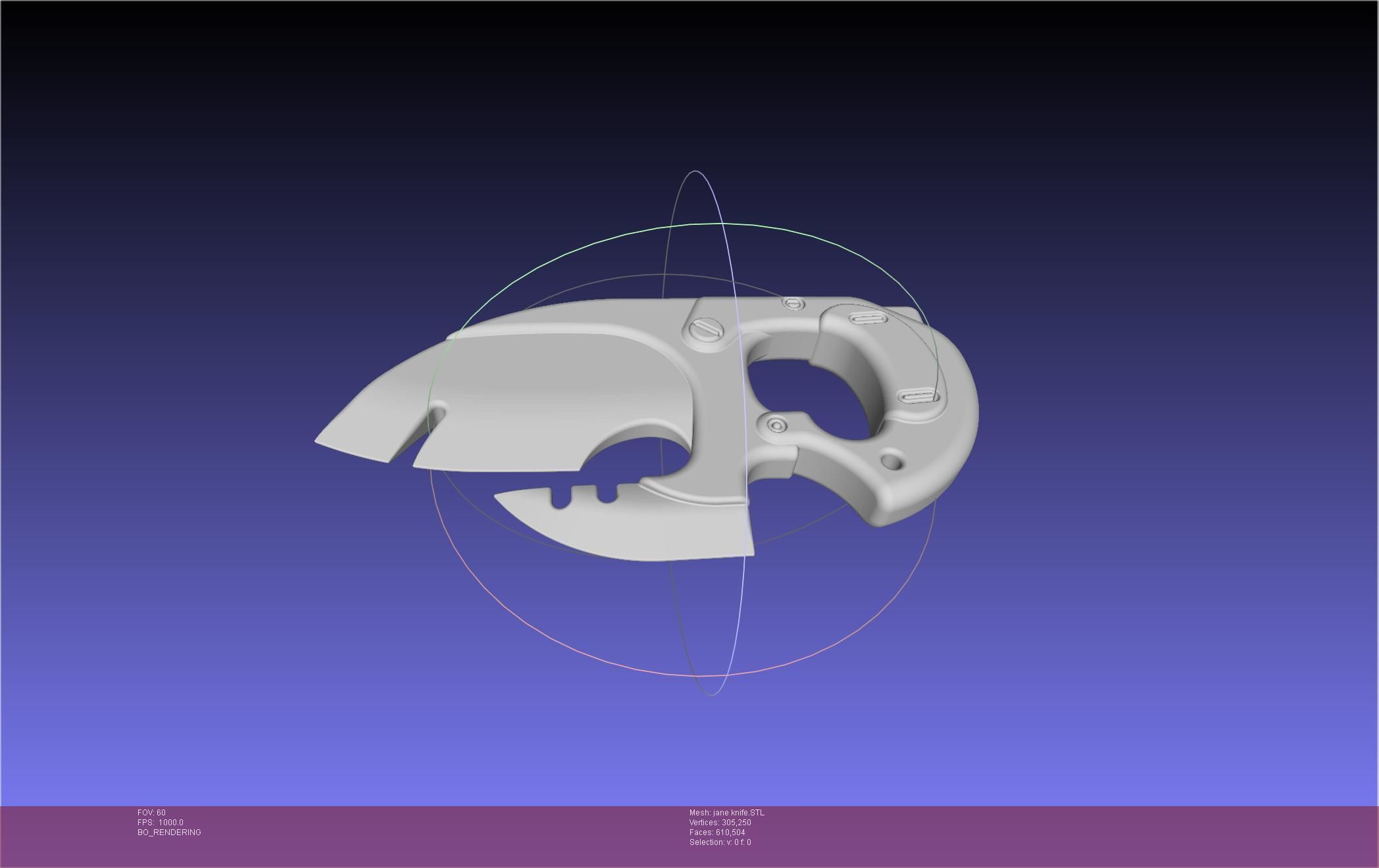 Zenless Zone Zero Jane Doe Knife 3D print model_59