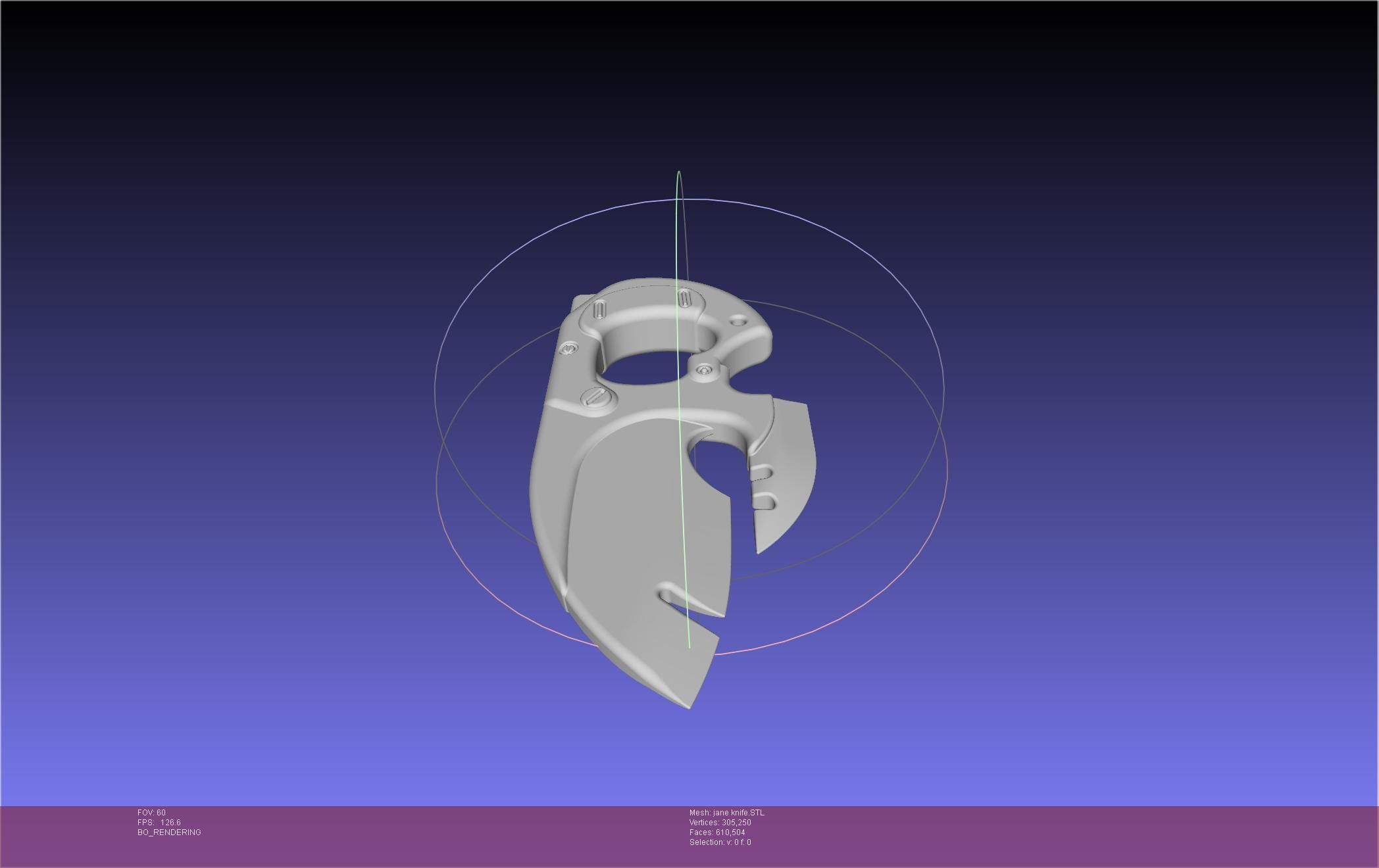 Zenless Zone Zero Jane Doe Knife 3D print model_8