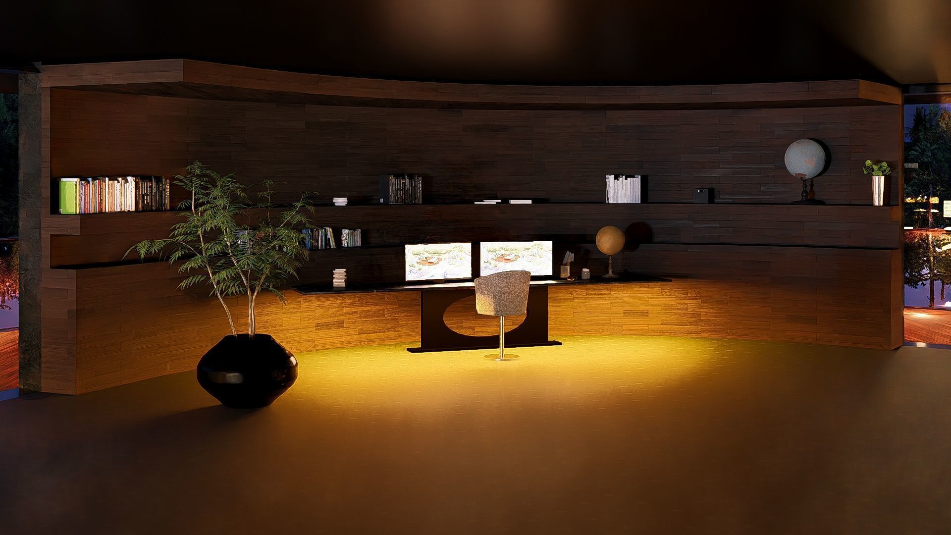 FuturisticHouse 3D model_23