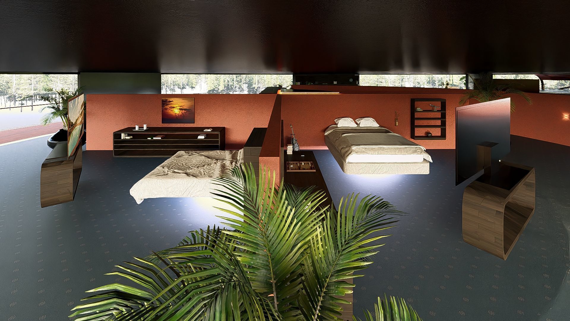 FuturisticHouse 3D model_19