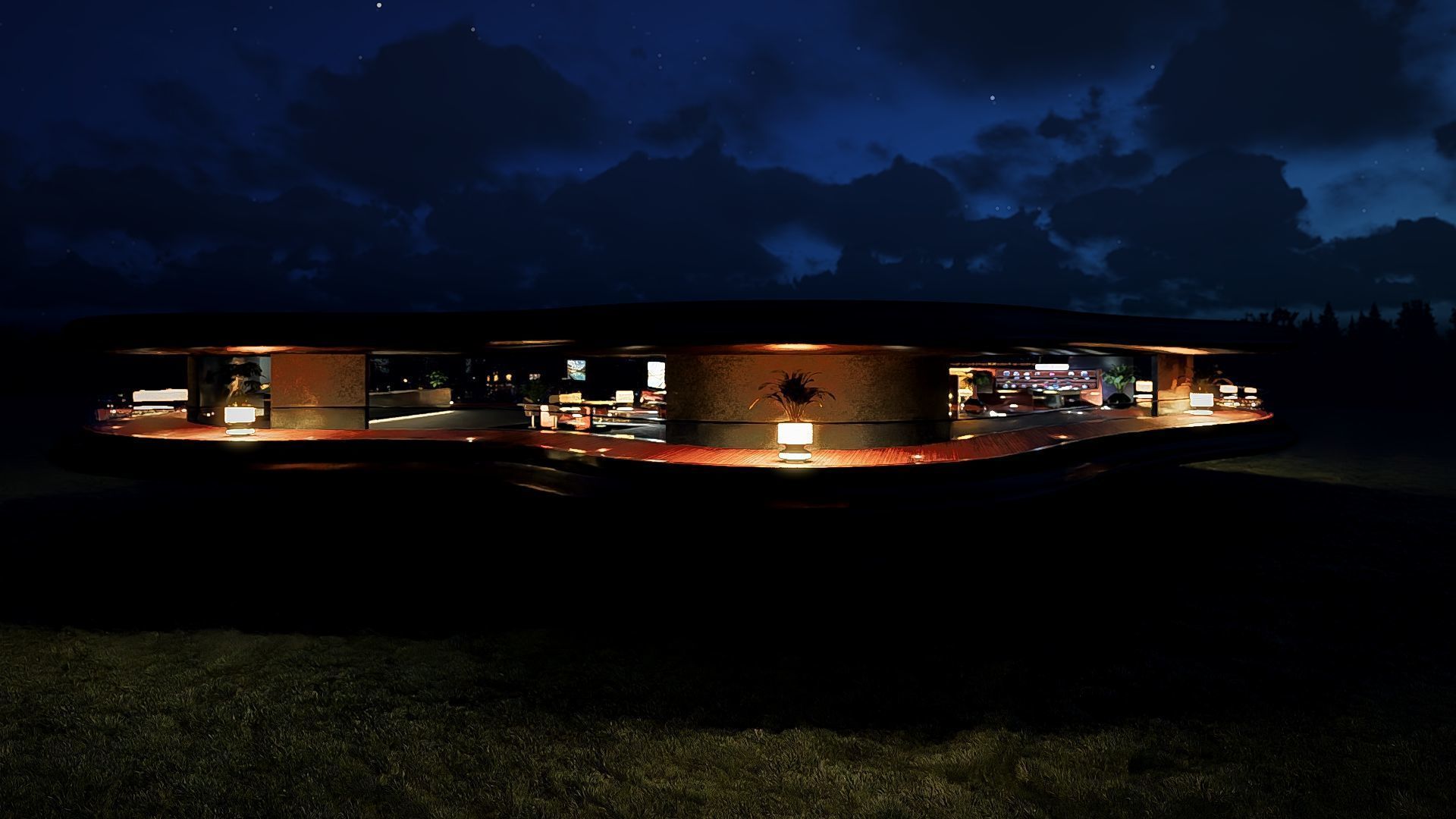 FuturisticHouse 3D model_5