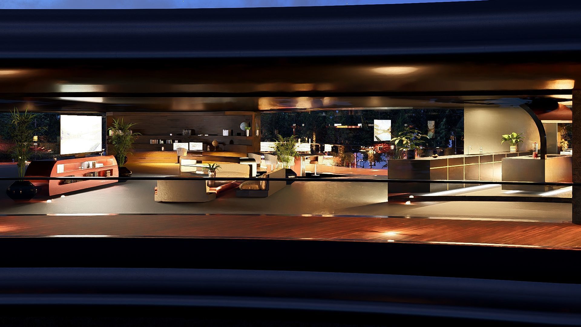 FuturisticHouse 3D model_7