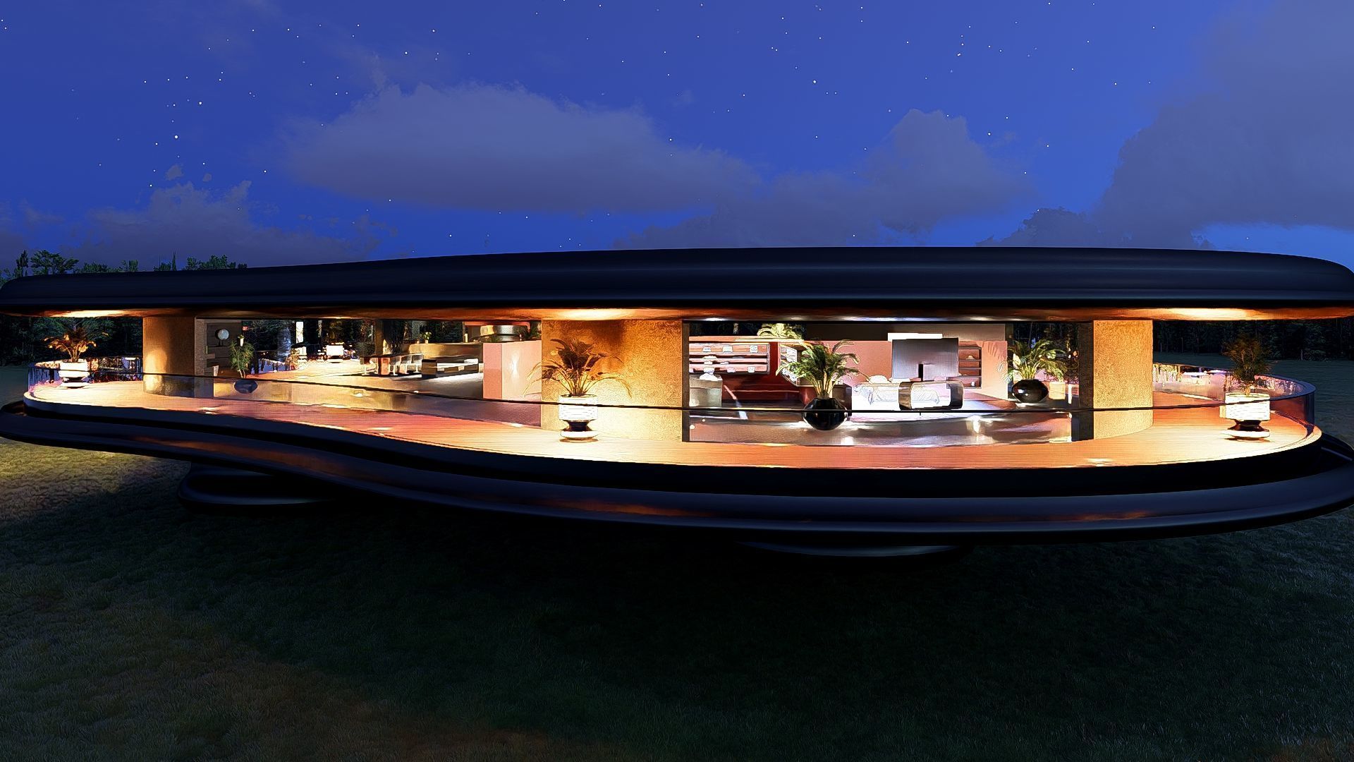 FuturisticHouse 3D model_6