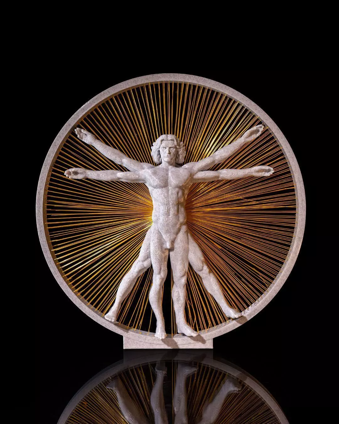 Vitruvian Man 3D print model