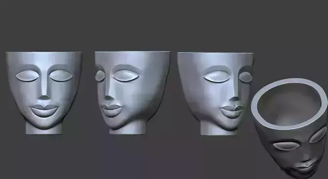 MALE AND FEMALE VASE