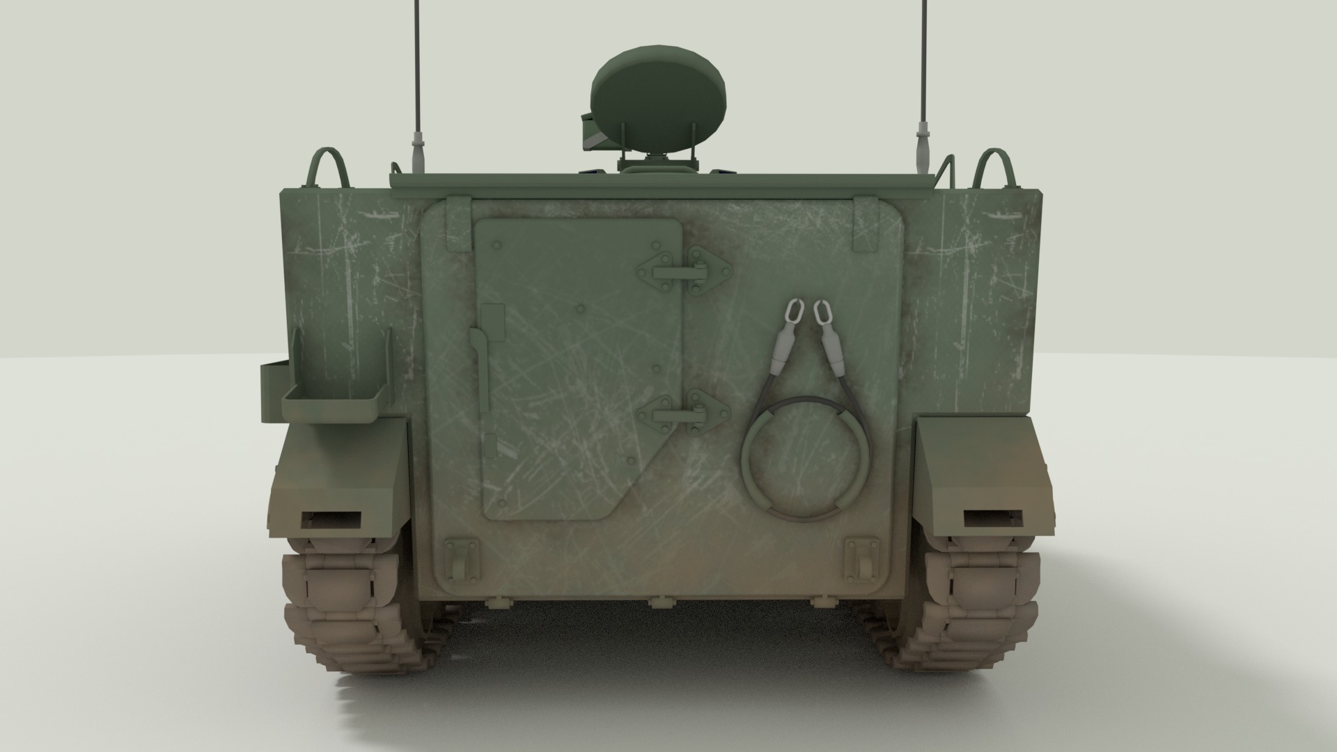 M113 Armored Personnel Carrier 3D model_8