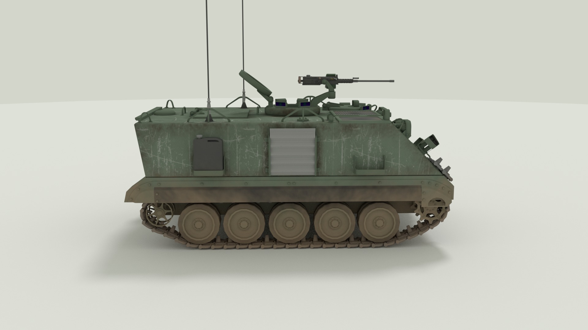 M113 Armored Personnel Carrier 3D model_6